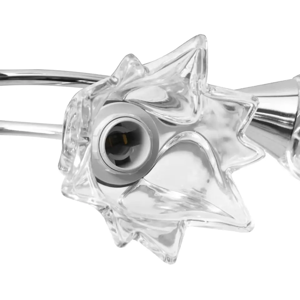 vidaXL - Plafondlamp - Transparent - Glas