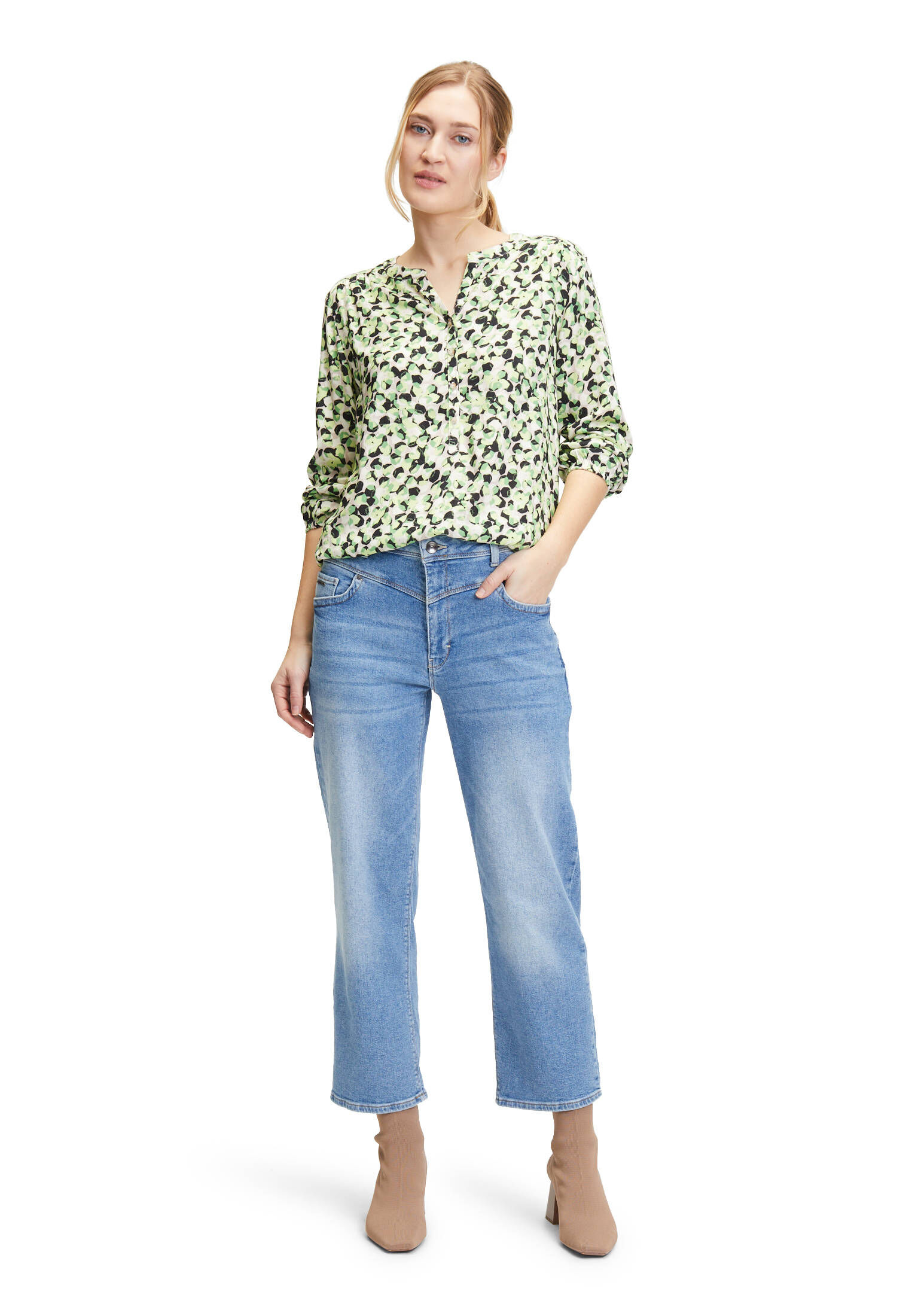 Betty & Co| Damen Schlupfbluse mit Print