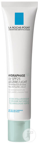 La Roche-Posay Hydraphase HA UV Crème Hydratante Légère IP25 Tube 40ml