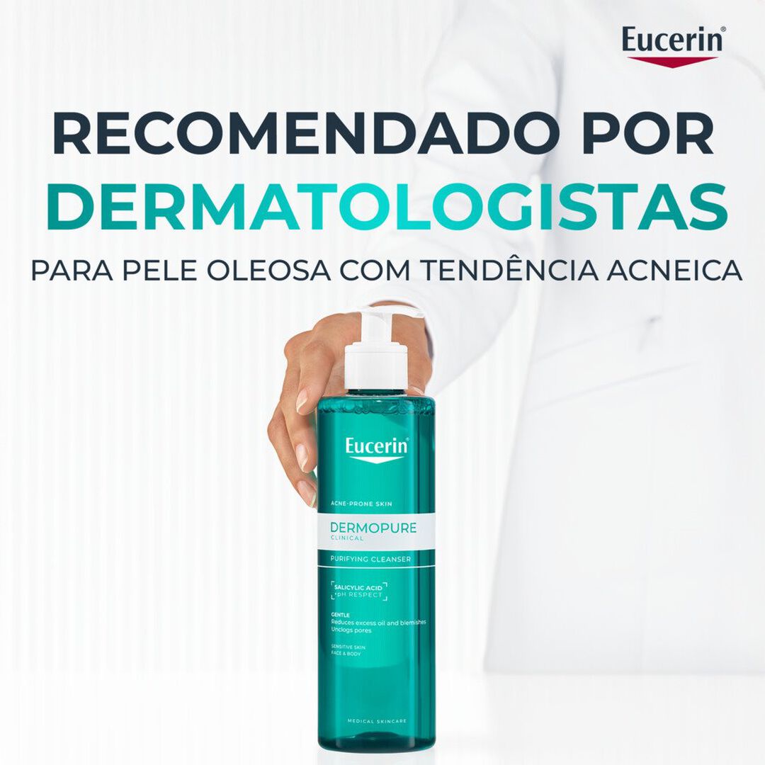 EUCERIN  DermoPure Gel de Limpeza Purificante - 200ml