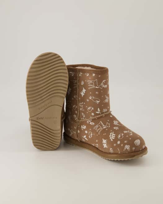 EMU Australia Woodland Brumby Winterstiefel in Braun
