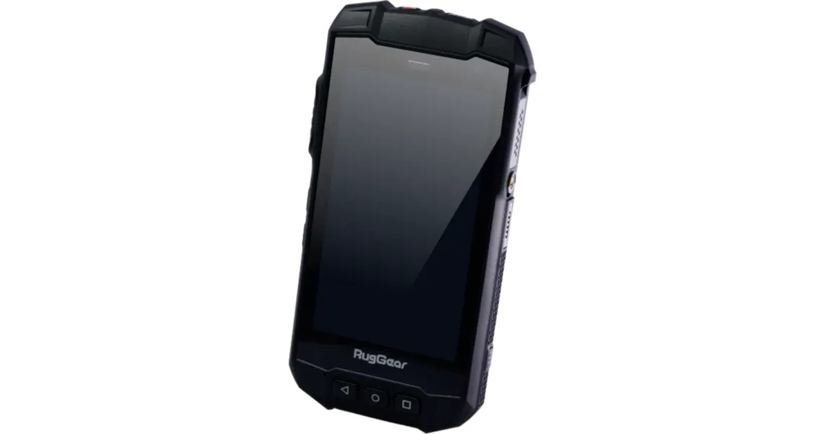 RugGearRG530 smartphone  (Zwart, 64 GB, 4G LTE, Dual-SIM, Android 13)