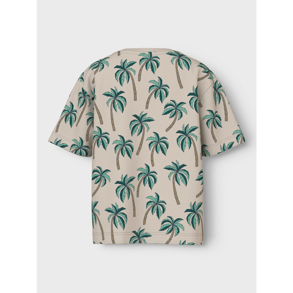 Køb Name It Peyote Palm Trees Valther Regular T-Shirt