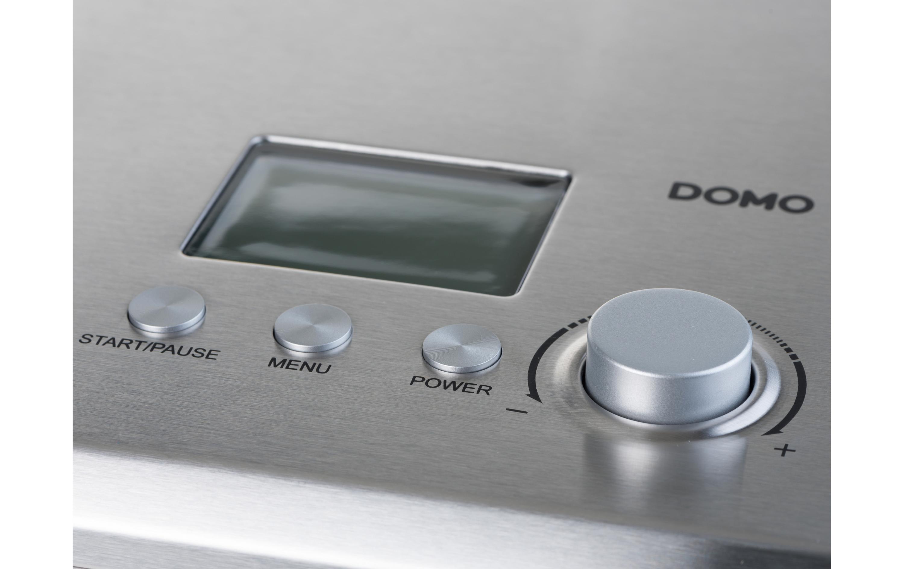 Glacemaschine DO9201l 2 l, Silber<br>Glacemaschine mit 2 Litern Fassungsvermögen