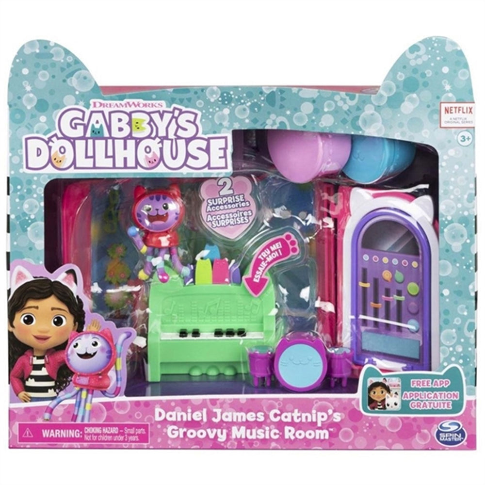 Køb Gabby's Dollhouse - Deluxe Musik Rum - DJ Katteurt