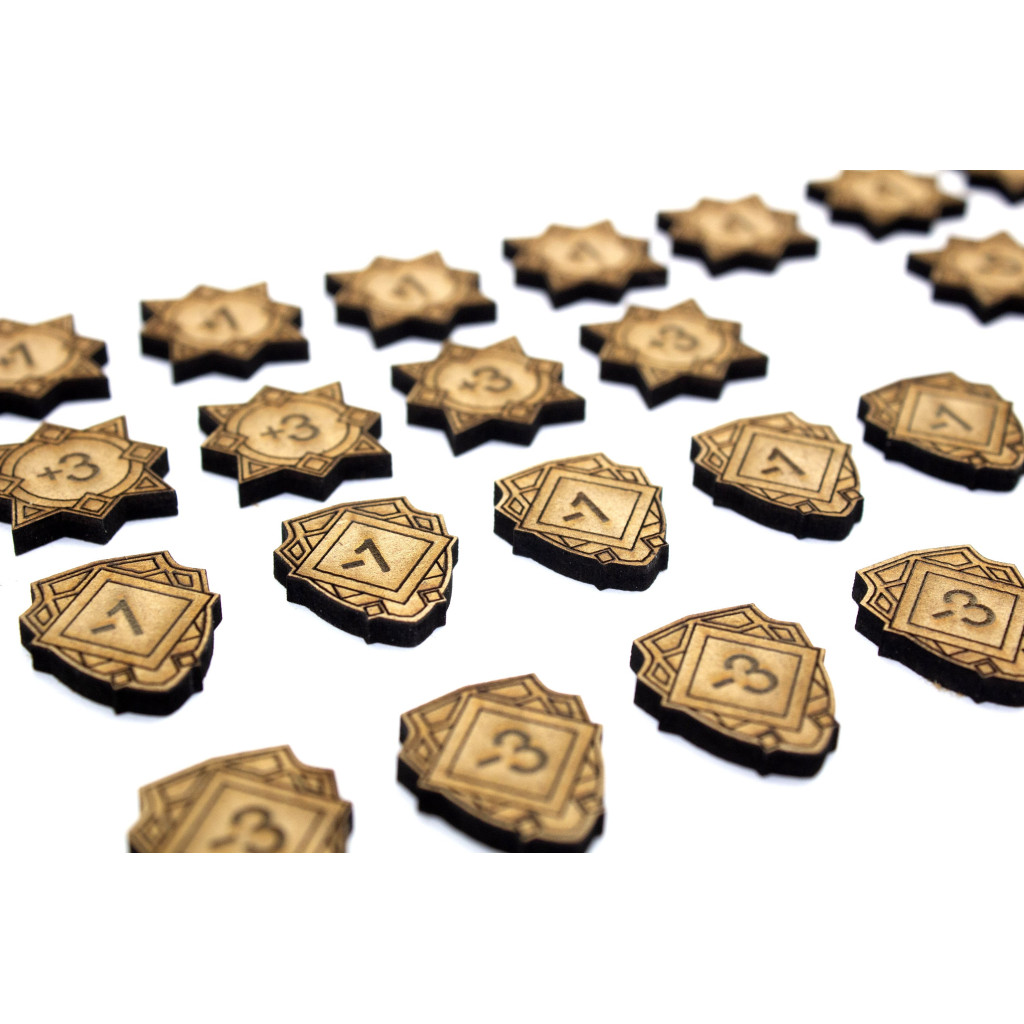 Set de 24 Jetons pour jeu Lorcana