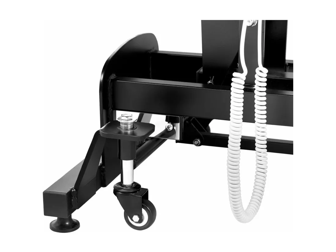 Table de massage professionnelle noire 187 x 67 x 85 cm 14_0007755