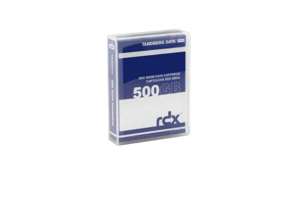 Overland-Tandberg 8541-RDX, RDX-patron, RDX, 500 GB, 15 ms, Sort, RDX QuikStor