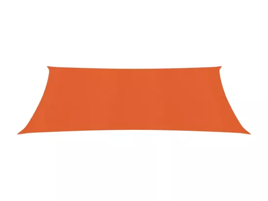 Voile d'ombrage 160 g/m² Orange 2x4 m PEHD