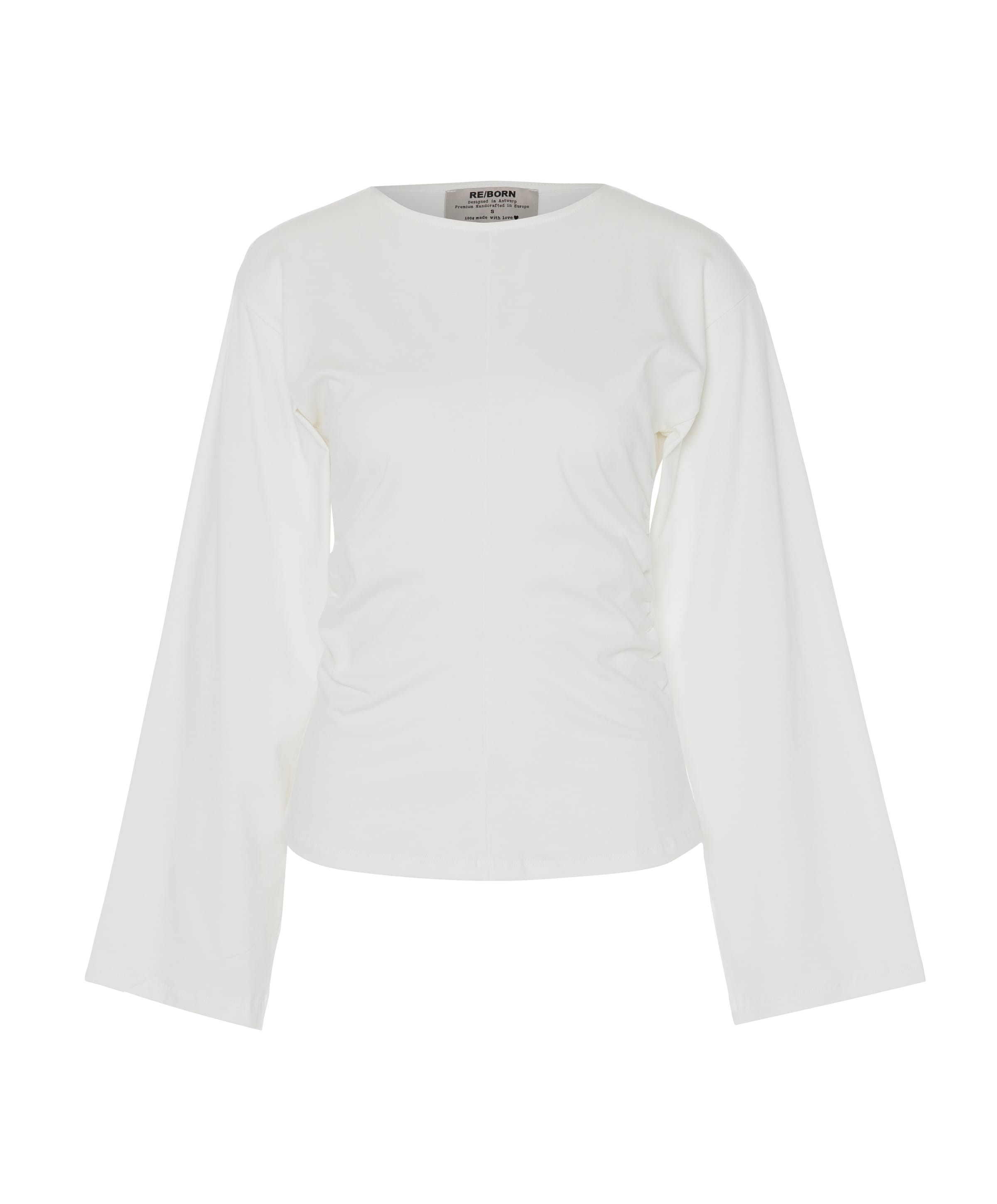 RE/BORN Antwerp Dames longsleeve ecru