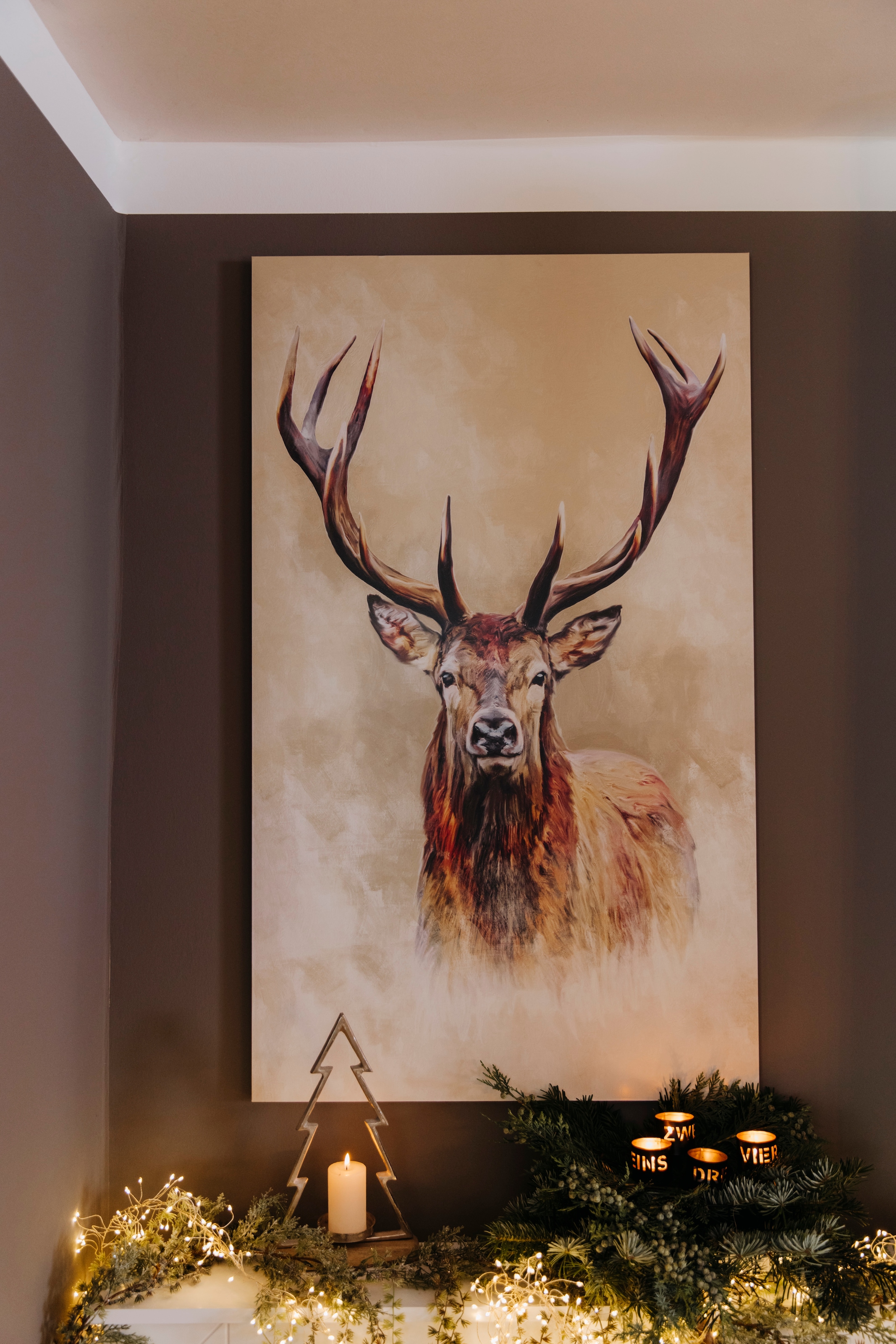 Reinders! Wandbild »Hirsch«