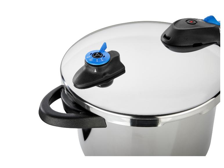 RVS snelkookpan Ø 22 cm