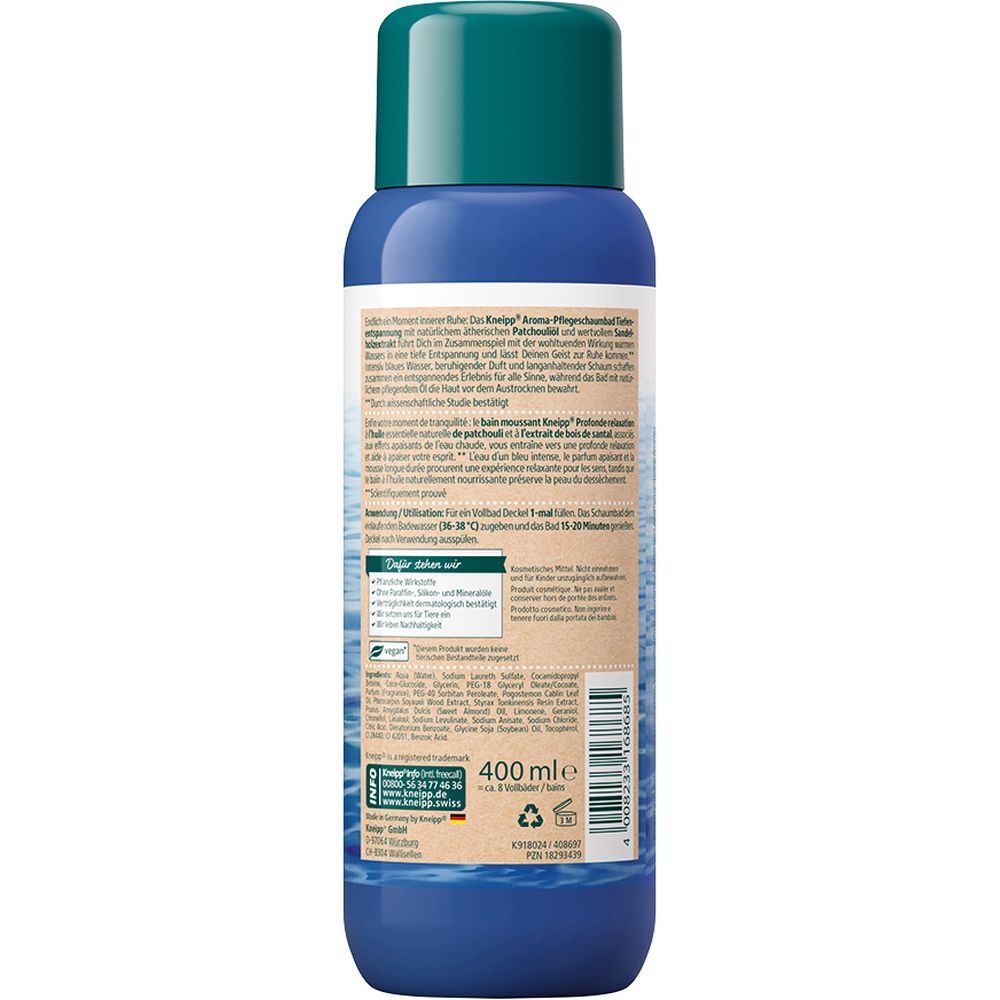 Kneipp Aroma-Pflegeschaumbad Tiefenentspannung