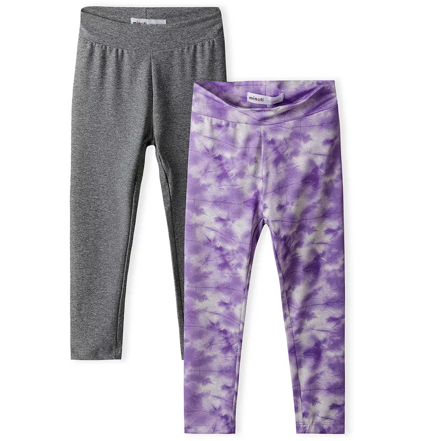 MINOTI 2er-Pack Leggings Grau
