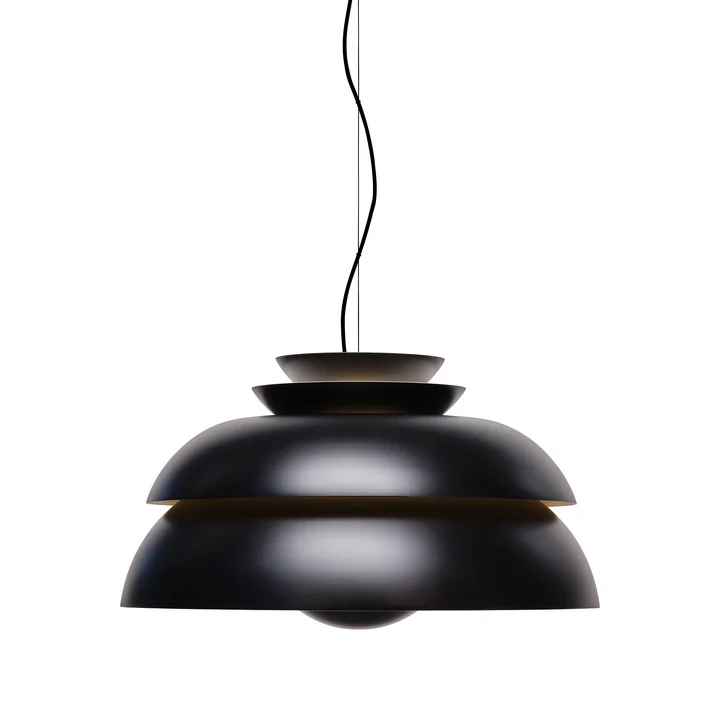 Fritz Hansen - Concert P3 Pendelleuchte, Ø 55 cm schwarz