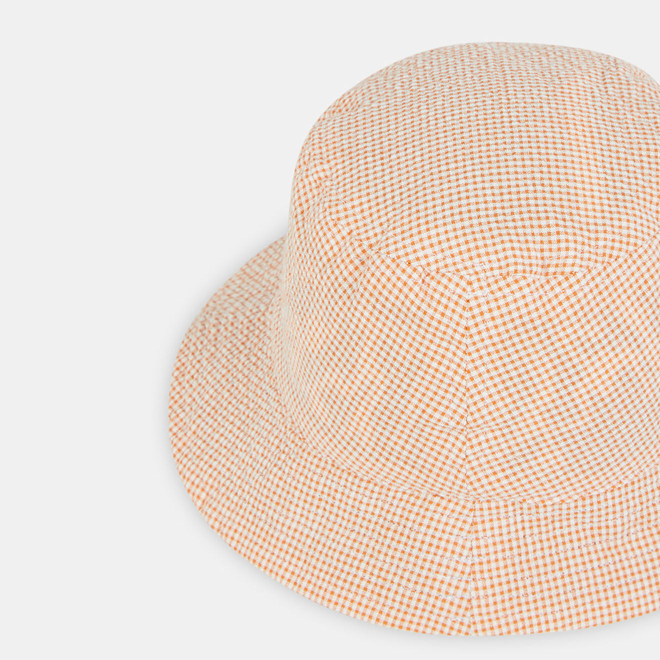Samsoe Samsoe Bob Nino en Coton Vichy beige/écru