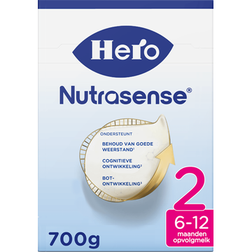 Hero Nutrasense 2 6-12 Maanden Opvolgmelk 2 x 350 g