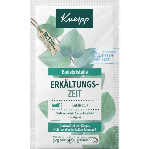 Badekristalle Erkältungszeit