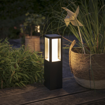 Philips Hue outdoor sokkel Impress zwart uitbreidingsset