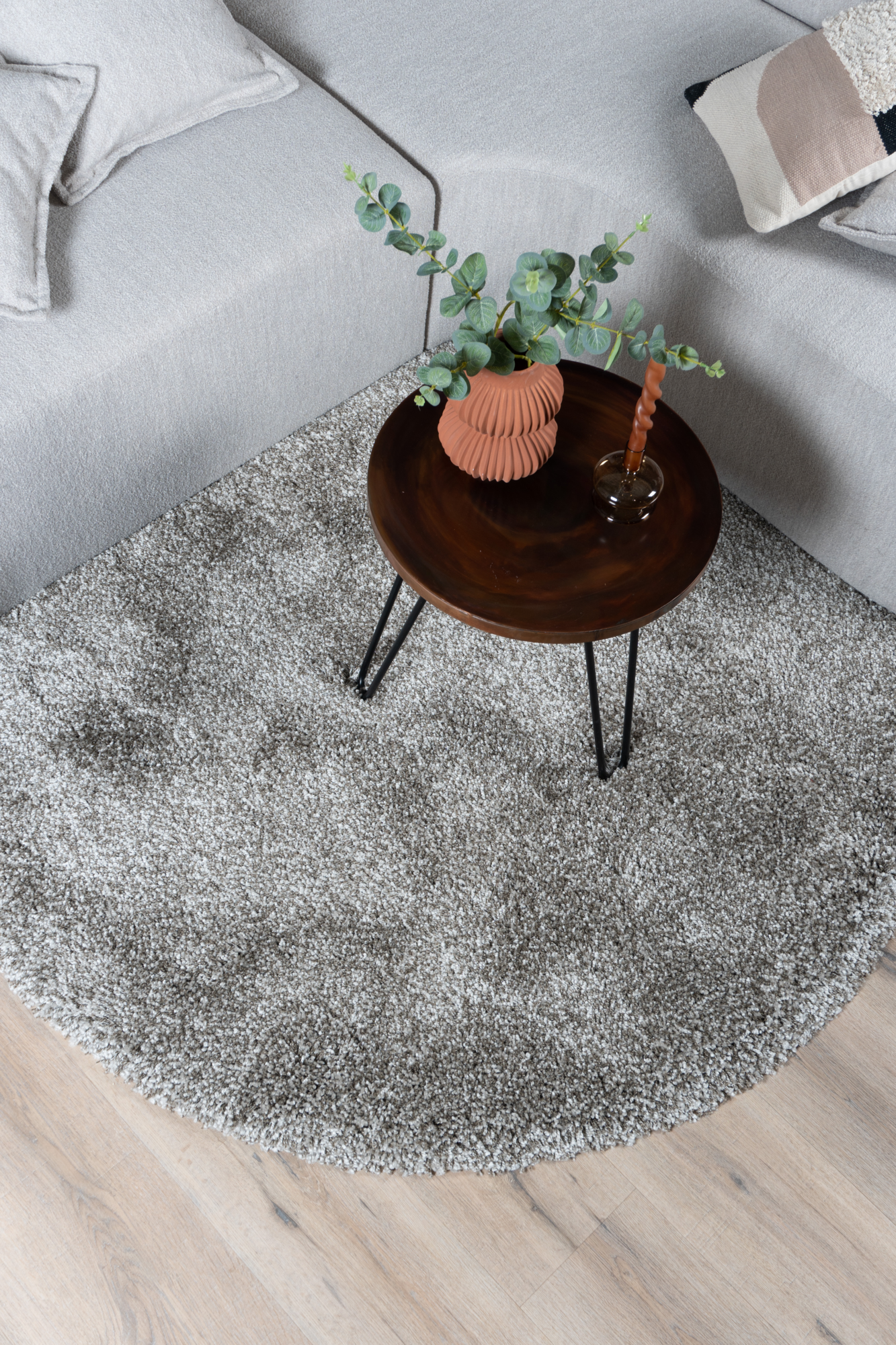 Karpet Rome Stone Rond ø160 cm