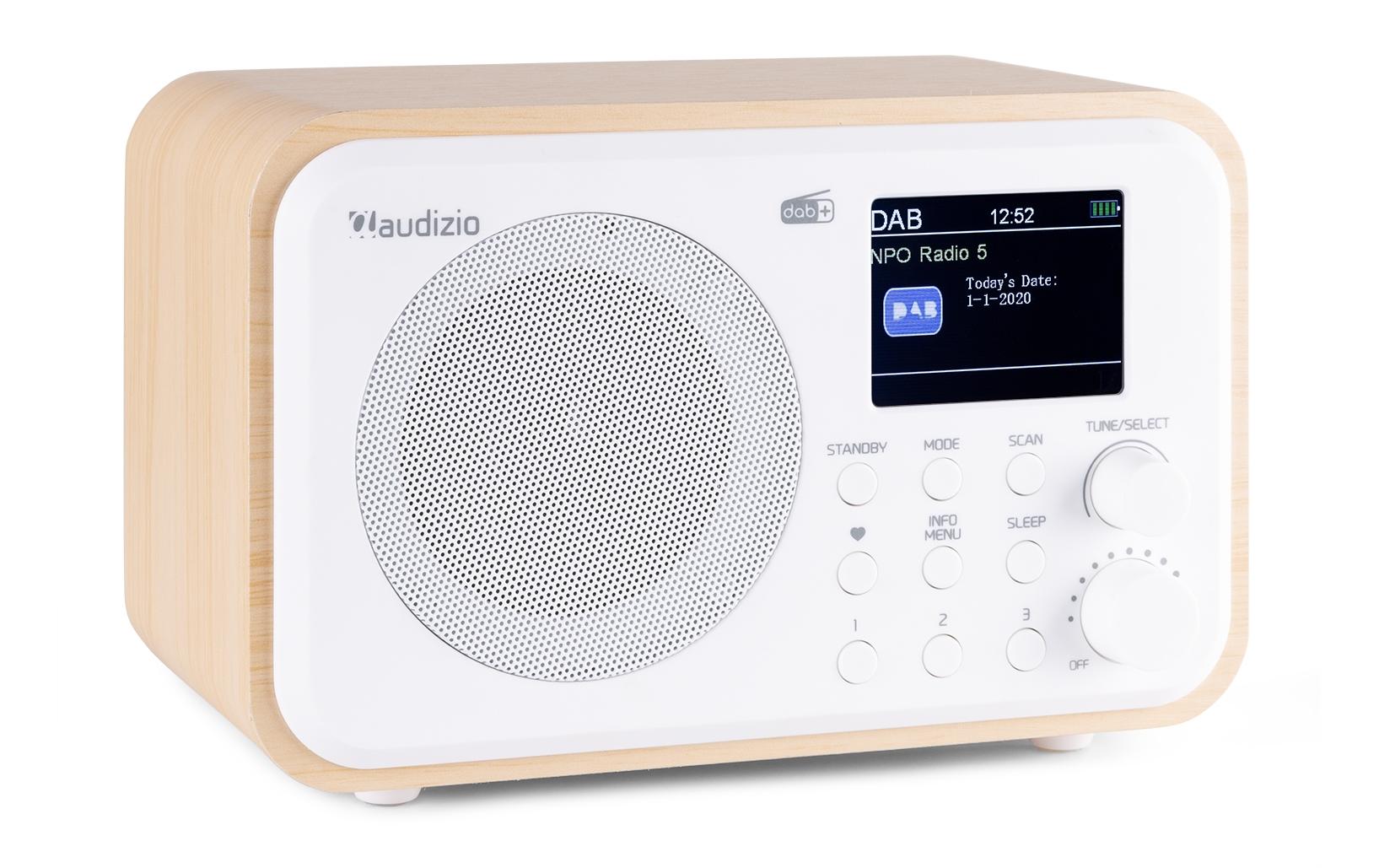 DAB+ Radio Milan WeissDAB+ Radio mit Bluetooth