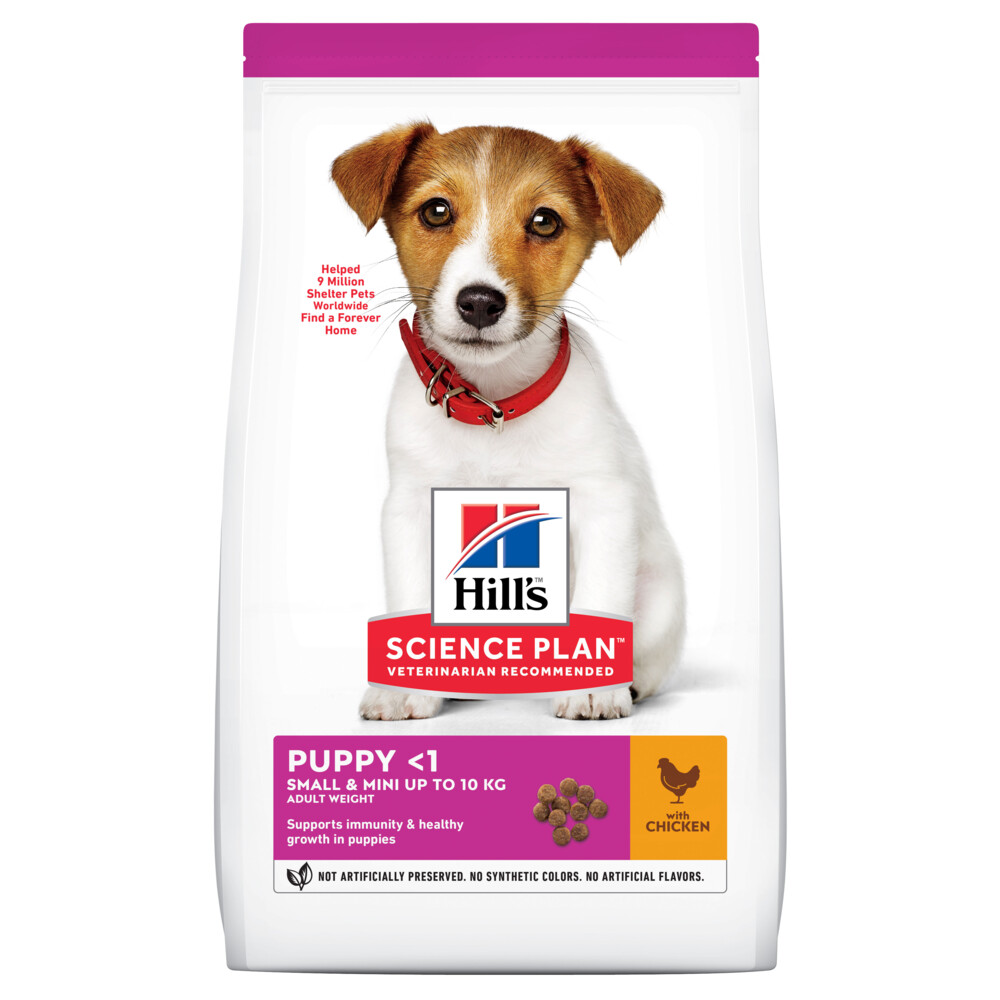 Hill's Science Plan Hondenvoer Puppy Small - Mini Kip3 kg