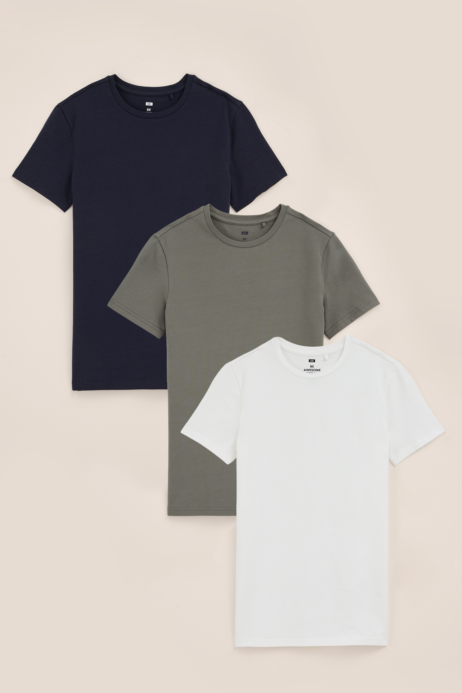 Jongens T-shirt, 3-pack WE Fashion Multikleur