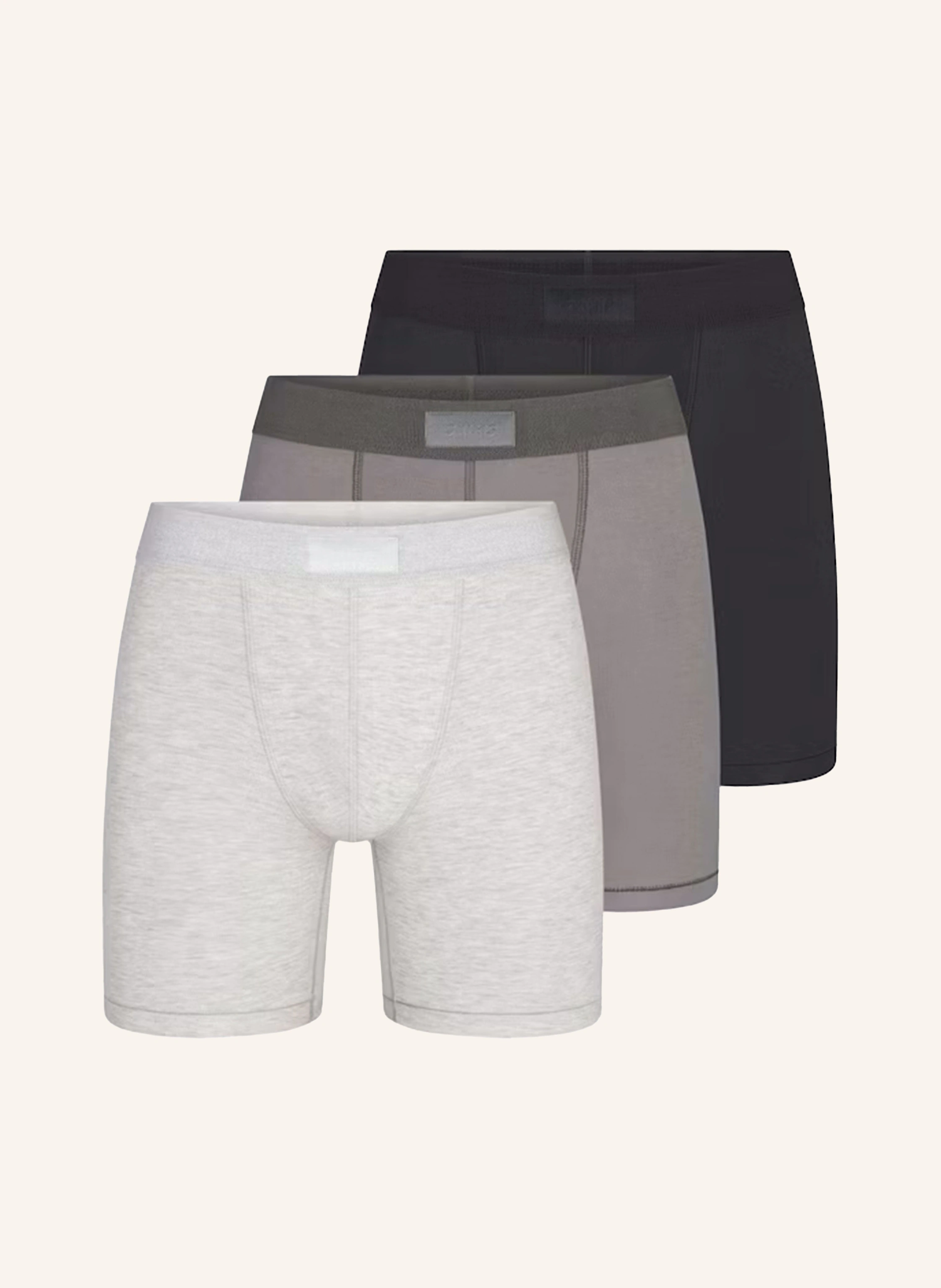 SKIMS 3er-Pack Boxershorts SKIMS COTTON