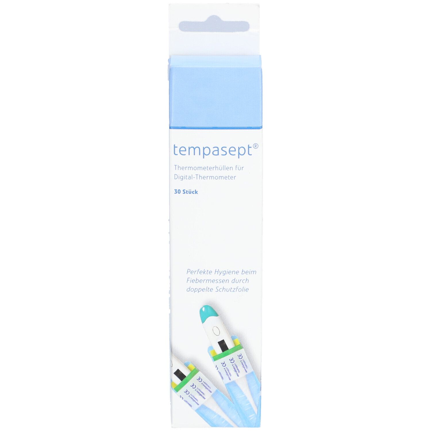 Tempasept Digital Thermometer Schutzhüllen ohne Gleitmittel