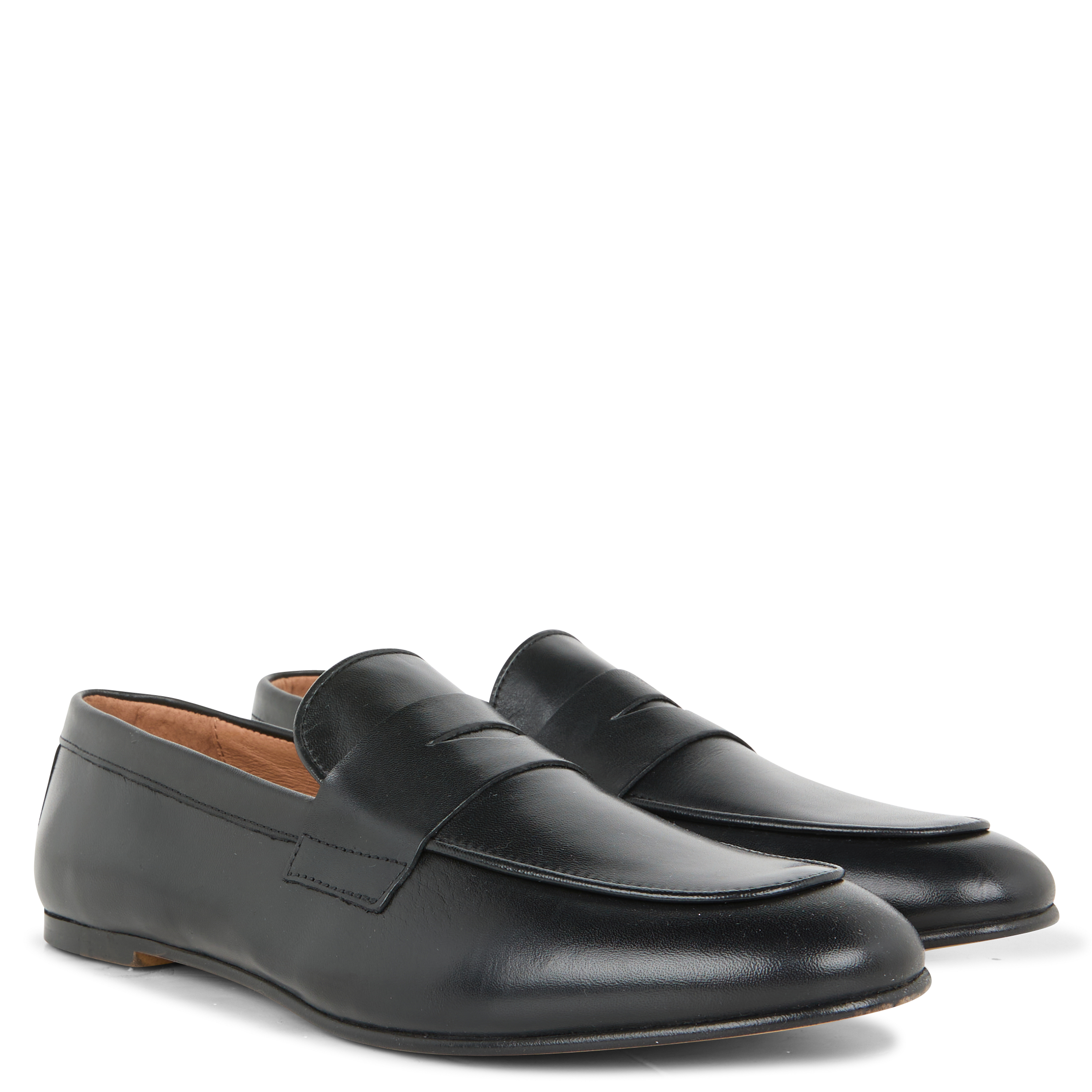 CIRCE - Mocassins en cuir| Noir
