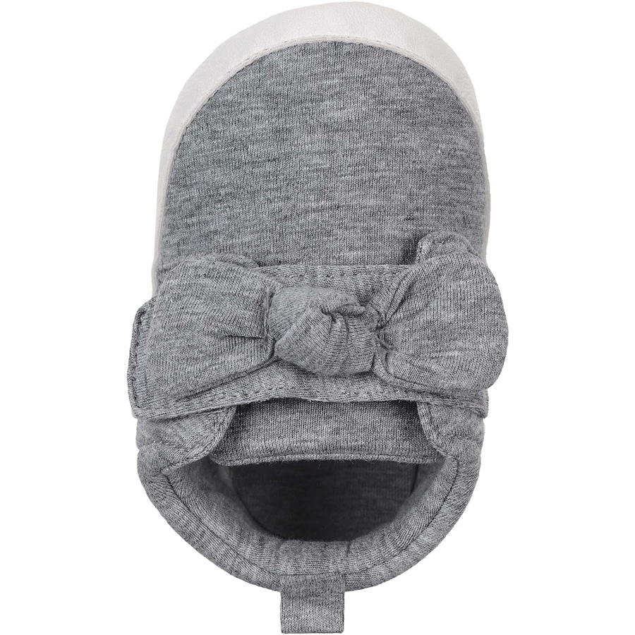 Sterntaler Baby-Schuh silber melange