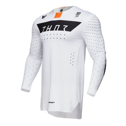 Maillot cross Thor SPORT ROGUE 2025 - Blanc / Orange