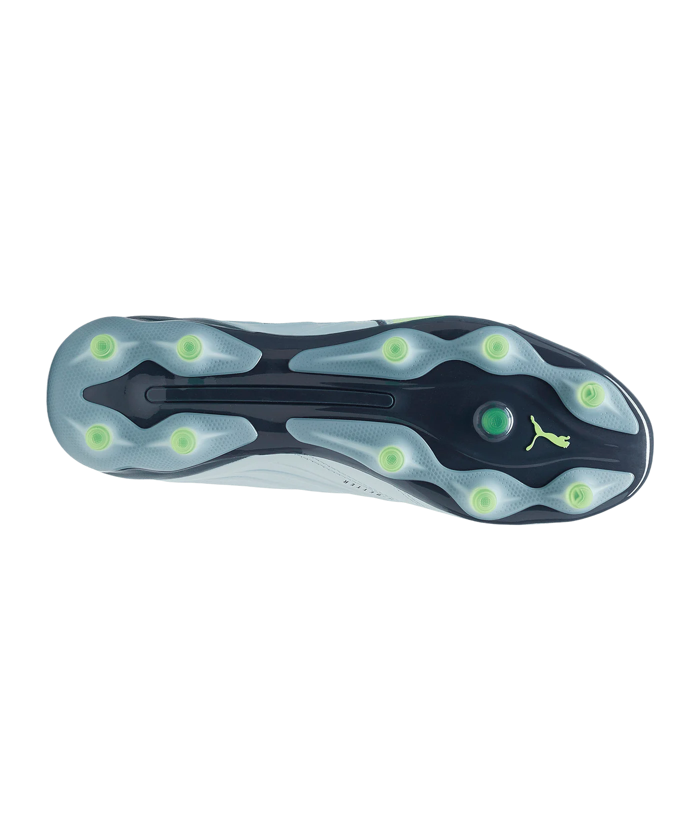 PUMA KING Pro FG/AG Lights Out Blau Grün F03