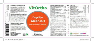 VitOrtho Meer In 1 Dagelijks Tabletten 60TB