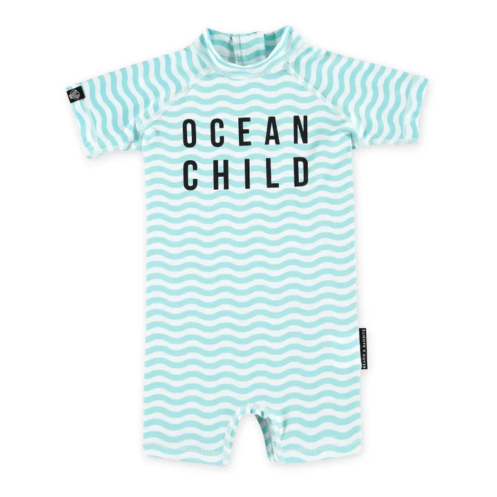 Beach & Bandits Combinaison Anti-UV Ocean Child | Bleu Clair