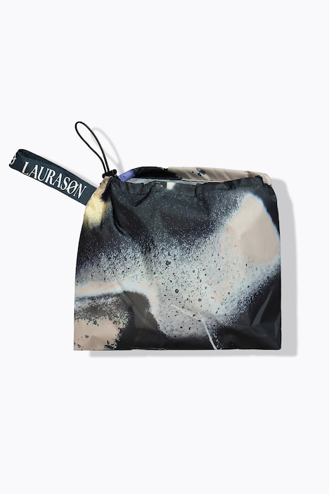Funktions-Regencape, Unisex, Print, Kapuze