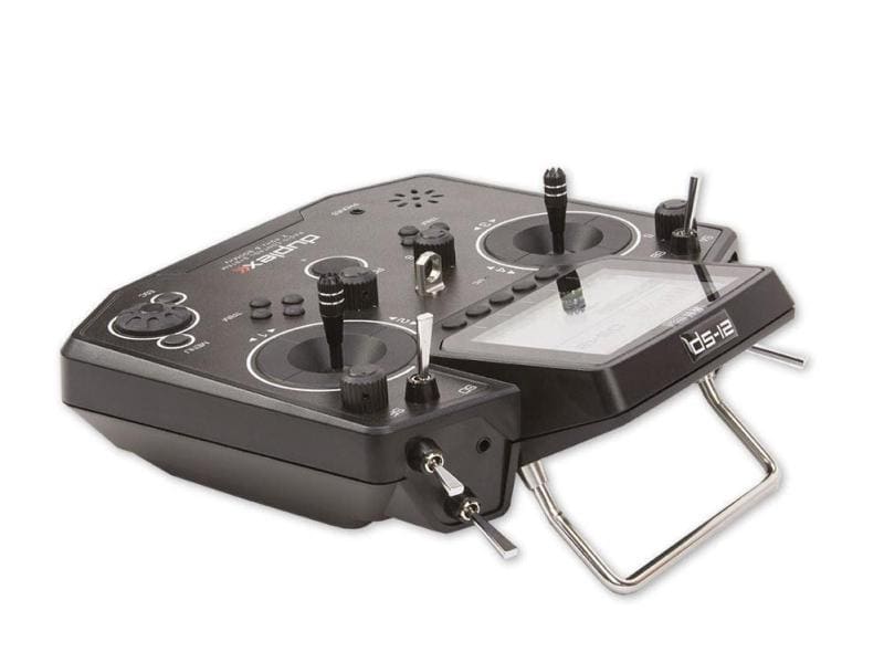 Jeti Fernsteuerung DS-12 Schwarz Duplex EX Handlicher Sender mit Kunststoffgehäuse in Multimode Ausführung