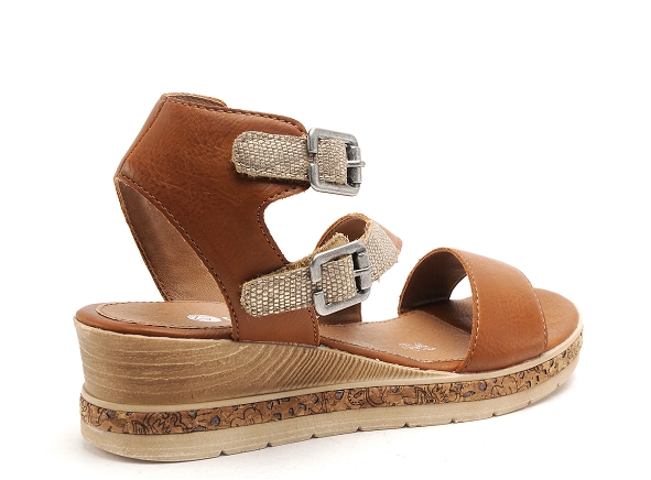 Remonte nu pieds talons femme d3052 marron