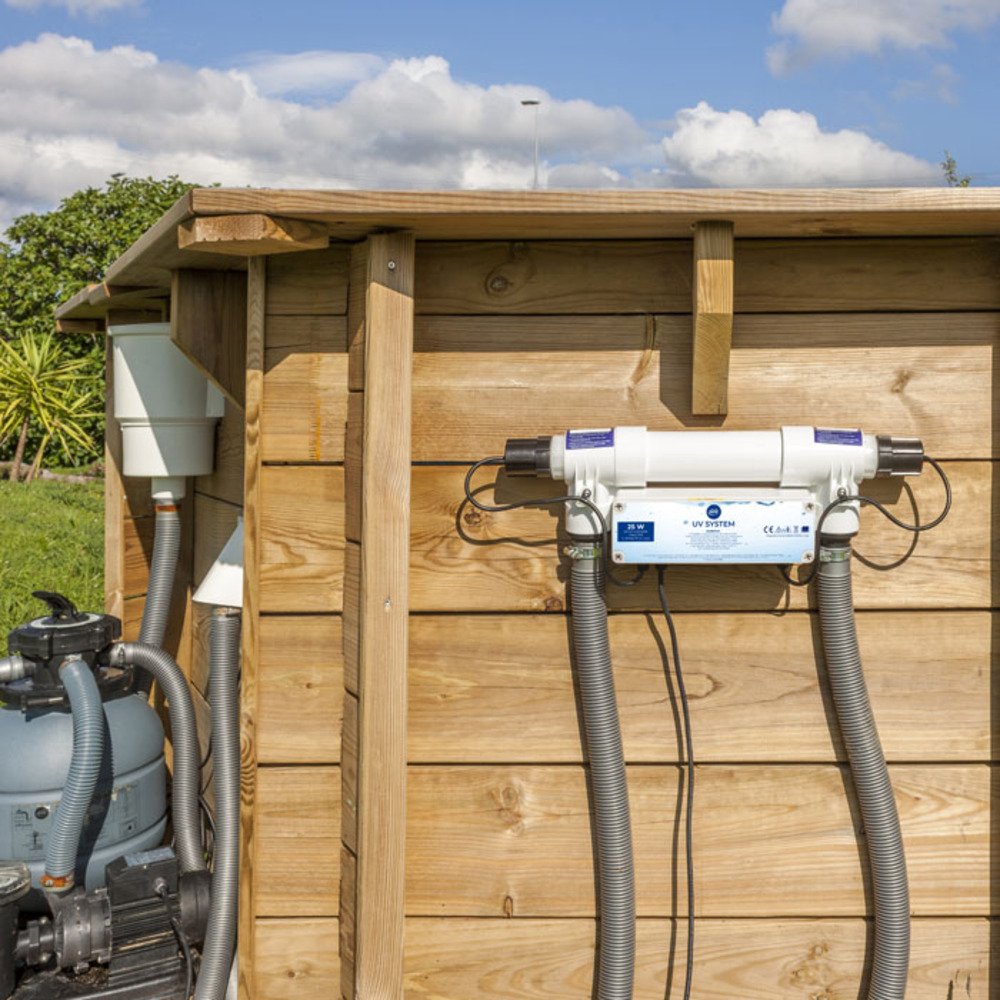 Système de désinfection uv pour piscines jusquà 25m³