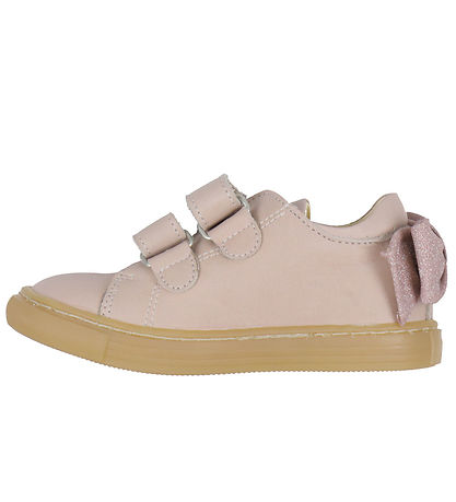 Angulus Schuhe - Rosa m. Glitzerschleife