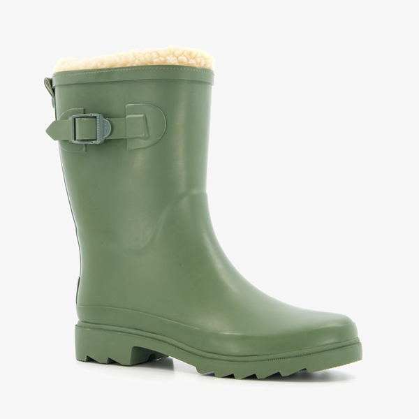 Mountain Peak gevoerde dames regenlaarzen groen