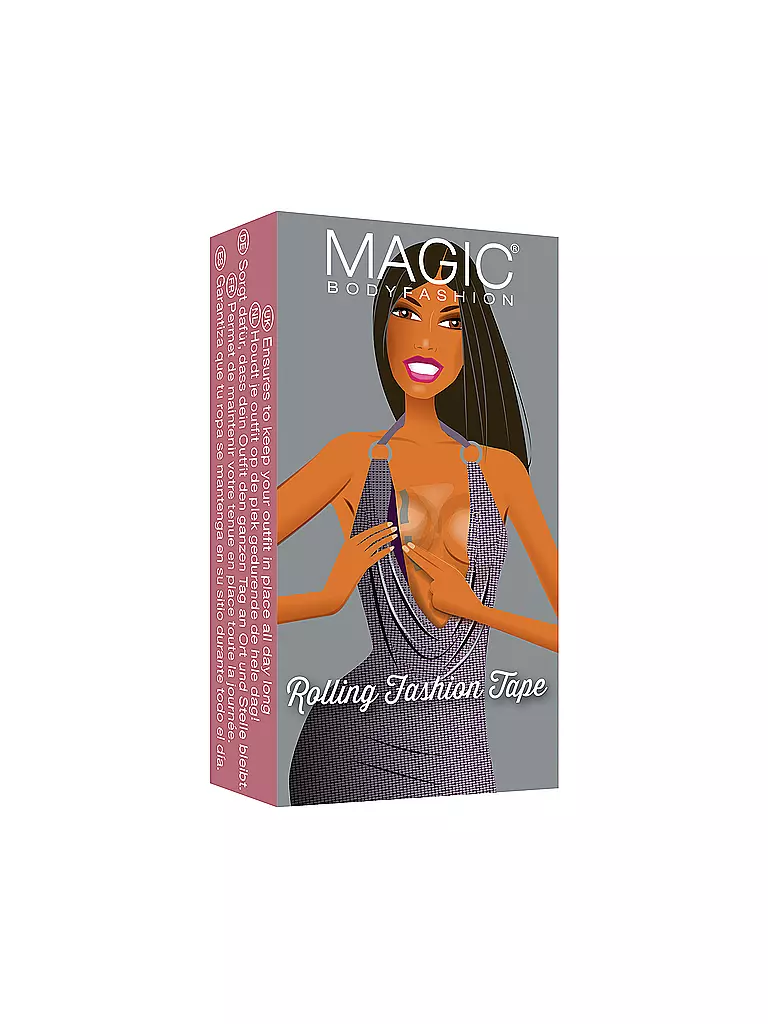 MAGIC BODYFASHION Rolling Fashion Tape clear transparent
