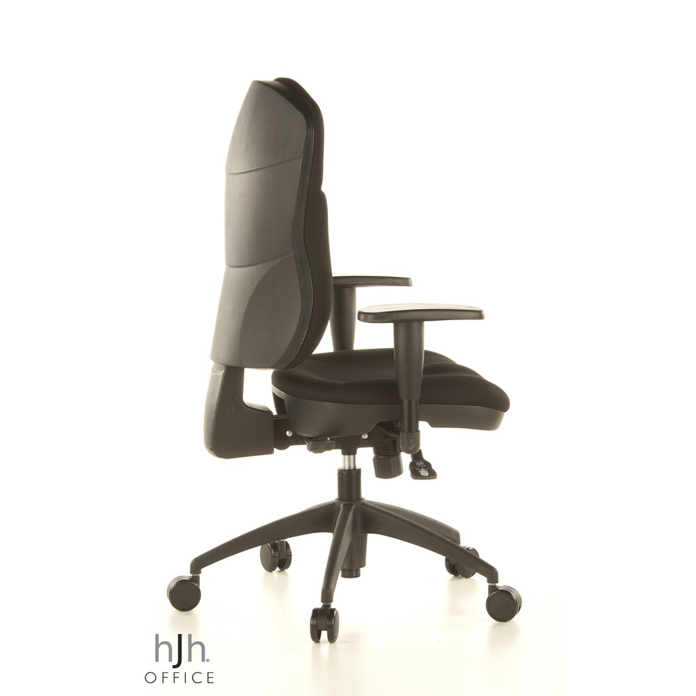 Profi Bürostuhl WELLPOINT 30 K2 Stoff mit Armlehnen (höhenverstellbar) Topstar