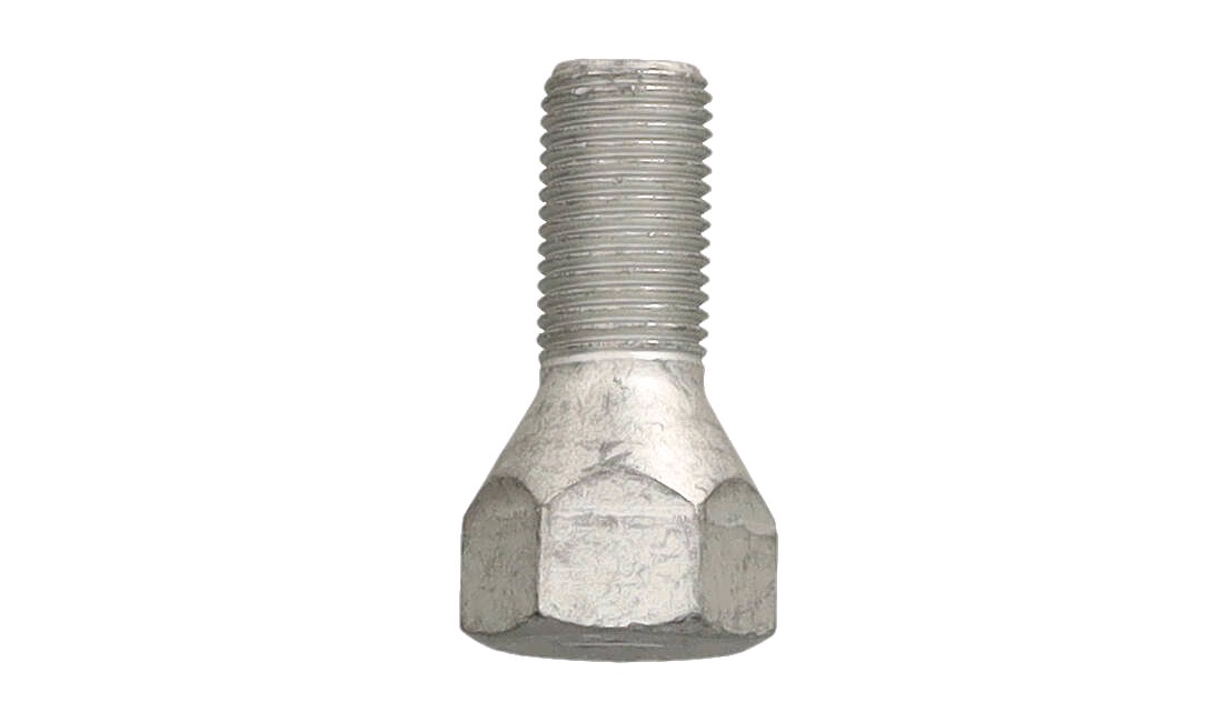Hjulbolt 40 mm M12 x 1,25 mm 22 mm