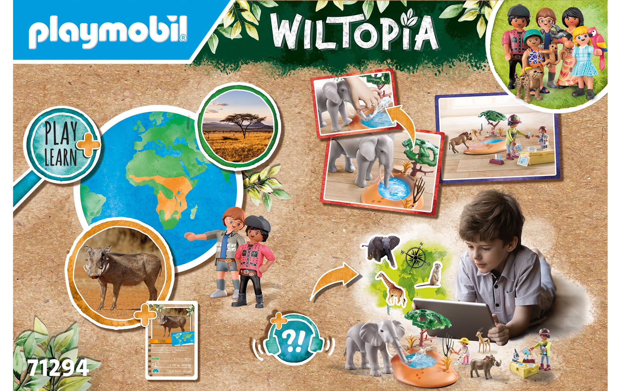 Wiltopia Spritztour zum Wasserloch 71294Spielset