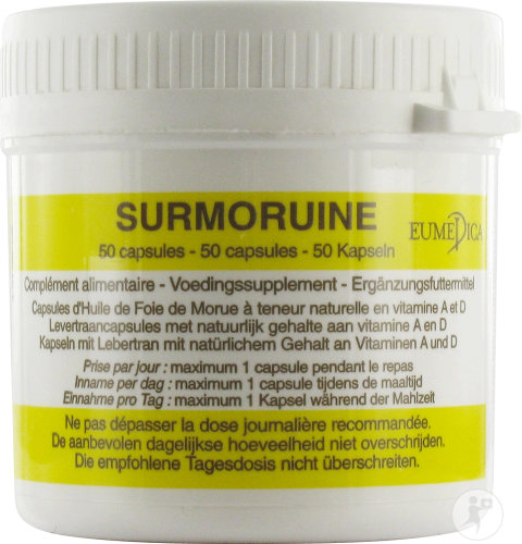 Surmoruine Complément Alimentaire Huile De Foie De Morue 50 Capsules