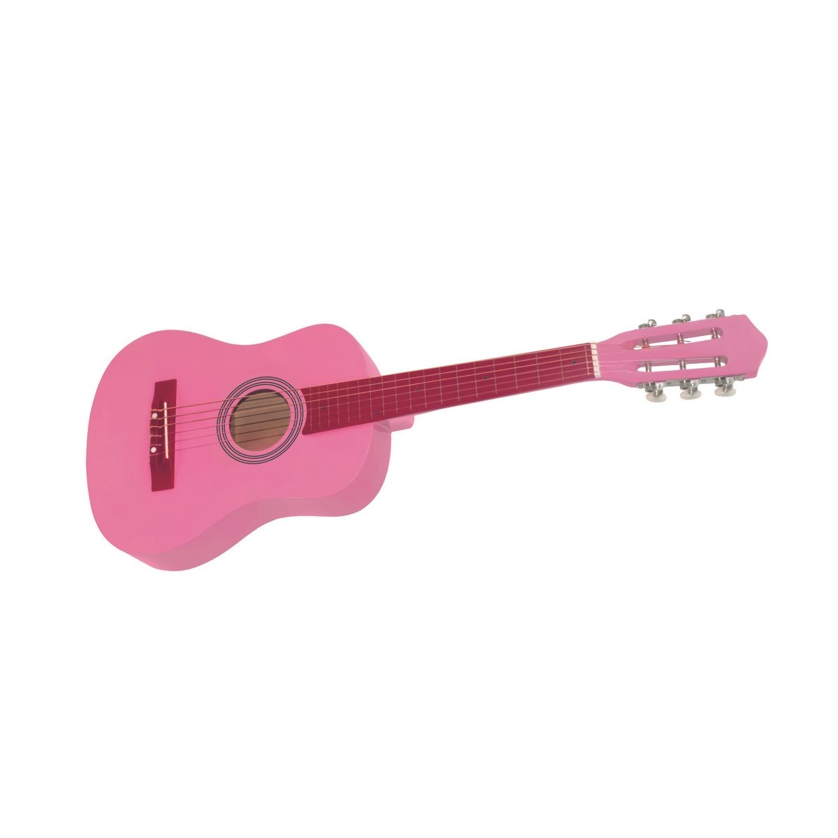 Guitare Rose en Bois 80 cm