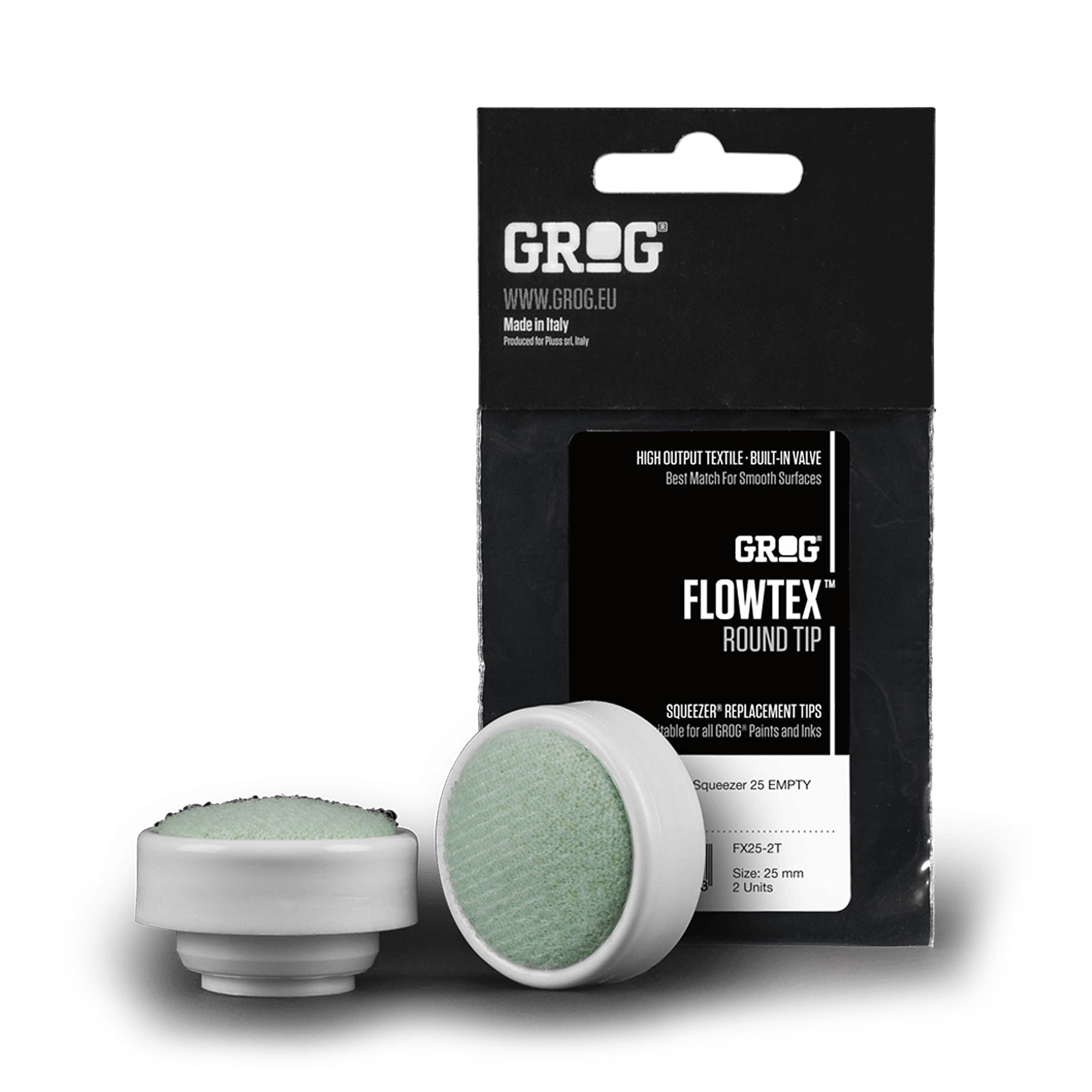 Grog<br>Flowtex Tip 25 mm - 2 pcs