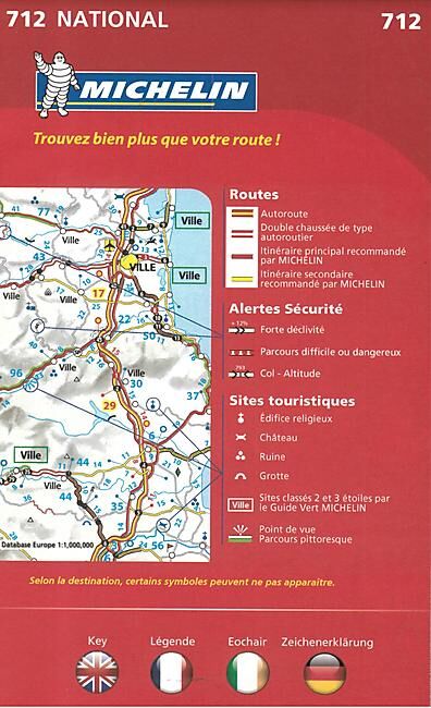 MICHELIN - 712 IRLANDE 1 400 000