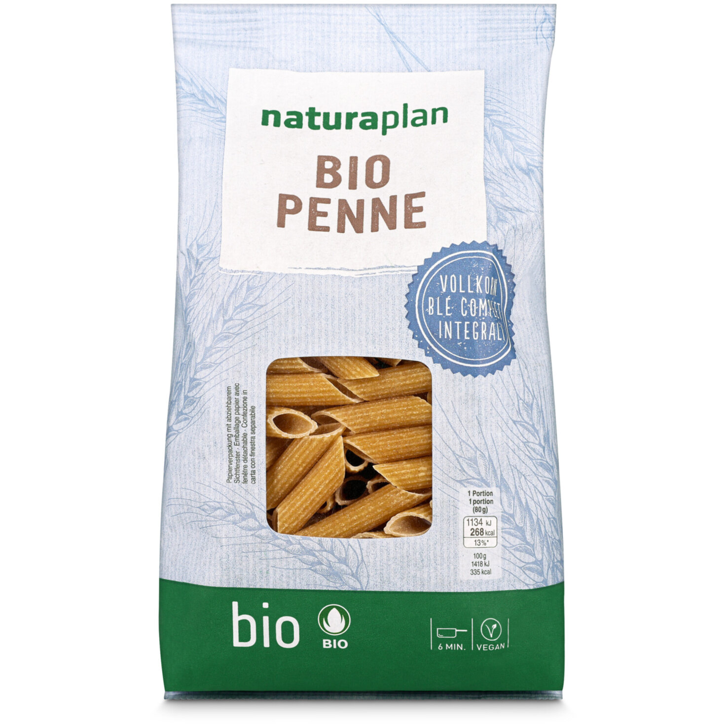 Naturaplan Bio Vollkorn Penne